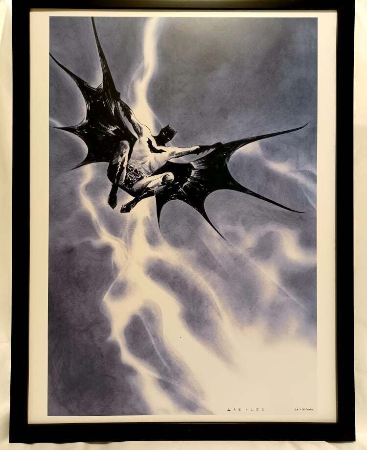 Batman Dark Knight by Jae Lee FRAMED 12x16 Art Print DC Comics Poster
