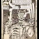 What If #7 Wolverine by Rob Liefeld 11x17 FRAMED Original Art Poster Marvel Comi