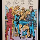 Fantastic Four by John Byrne 9x12 FRAMED Marvel Comics Vintage Art Print Poster