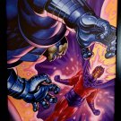 Apocalypse Magneto Marvel Masterpieces by Joe Jusko 9x12 FRAMED Comics Art Print