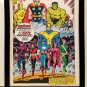 Avengers MCU by Don Heck 9x12 FRAMED Marvel Comics Vintage Art Print Poster