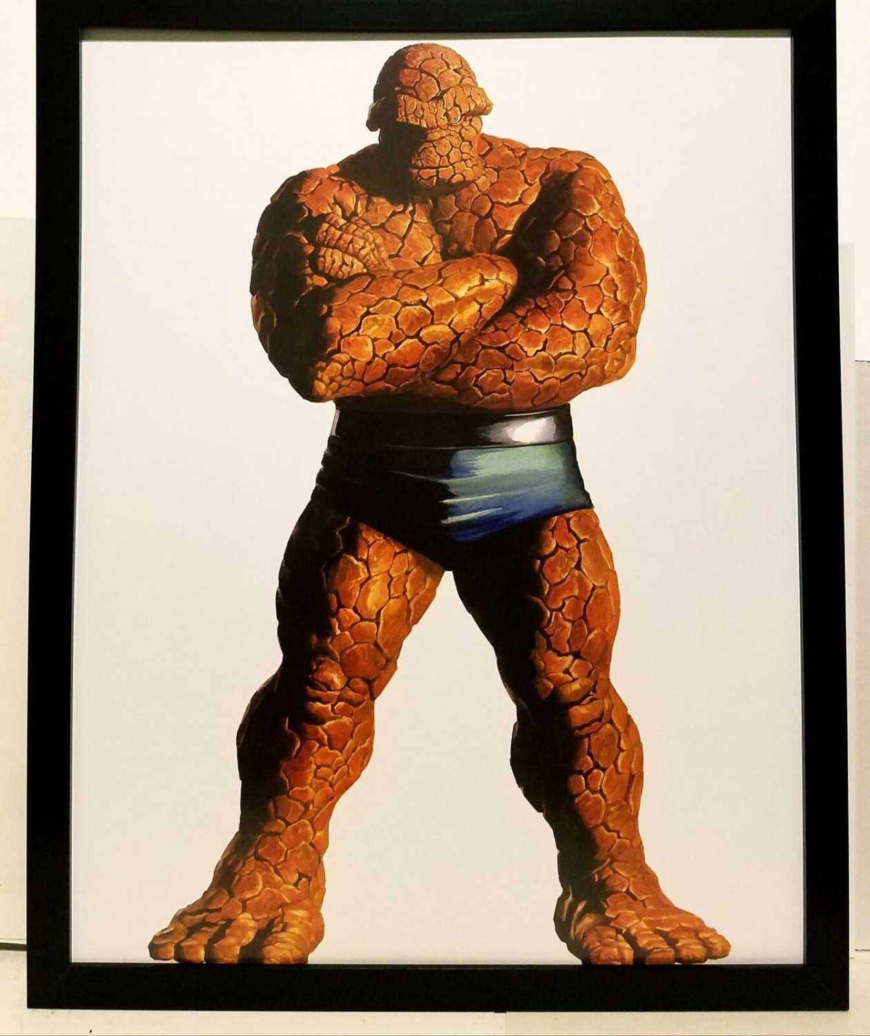 Fantastic Four Thing Timeless by Alex Ross FRAMED 11x14 Art Print Marvel Comics