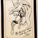 Thor by Jack Kirby 9x12 FRAMED Marvel Comics Pin-Up Original Art Print Poster
