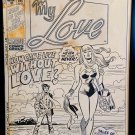 My Love #1 by John Buscema 11x17 FRAMED Original Art Print Marvel Comics Poster