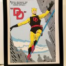 Daredevil by Wally Wood 9x12 FRAMED Marvel Comics Vintage Art Print Poster