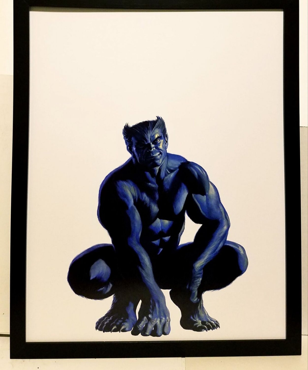 Beast X-Men Timeless by Alex Ross FRAMED 11x14 Art Print Marvel Comics Poster