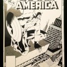 Captain America #284 by Mike Zeck 11x17 FRAMED Original Art Marvel Poster