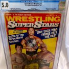 Wrestling Superstars Winter 1981 CGC 5.0 - Dusty Rhodes Bob Backlund Nick Bockwi