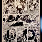 X-Men #100 pg. 6 by Dave Cockrum 11x17 FRAMED Original Art Poster Marvel Comics