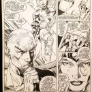 X-Men #1 pg. 11 Jean Gray Jim Lee 11x17 FRAMED Original Art Poster Marvel Comics