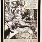 House of Mystery #206 pg. 1 by Bernie Wrightson 11x17 FRAMED Original Art Poster