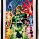 Green Lantern Blackest Night by Jim Lee FRAMED 12x16 Art Print DC Comics Poster