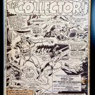 Avengers #51 pg. 1 by John Buscema 11x17 FRAMED Original Art Print Marvel Comics