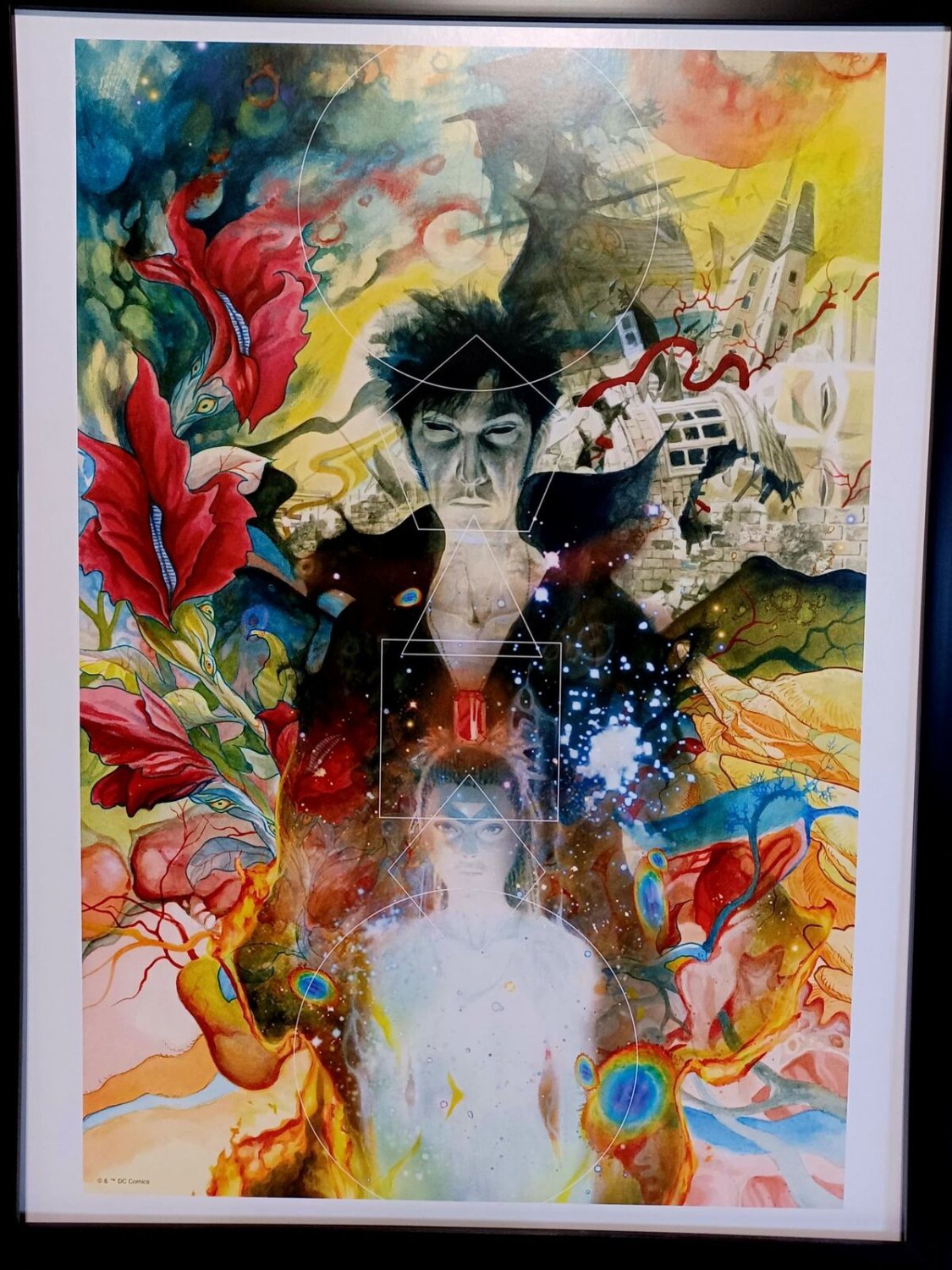 Sandman Overture by J.H. Williams III FRAMED 12x16 Art Print DC Comics Poster