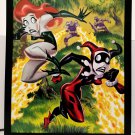 Harley Quinn &  Poison Ivy by Bruce Timm 11x14 FRAMED DC Comics Art Print Poster