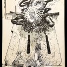 Marvel Comics Presents Ghost Rider #100 Sam Kieth 11x17 FRAMED Original Art Post