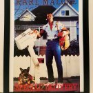 Karl Malone Utah Jazz Costacos Brothers 8.5x11 FRAMED Print Vintage 80s Poster