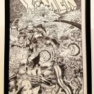 Uncanny X-Men #304 by John Romita Jr 11x17 FRAMED Original Art Poster Marvel Com