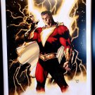 Shazam by Jim Lee FRAMED 12x16 Art Print DC Comics Poster