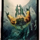 Aquaman by Joshua Middleton 11x14 FRAMED DC Comics Art Print Poster