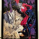Harley Quinn Batman by Staz Johnson 11x14 FRAMED DC Comics Art Print Poster