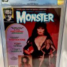 Monsterland #2 April 1985 CGC 6.5 - First national Elvira magazine cover!