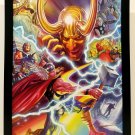 Mighty Thor vs. Loki by Alex Ross 9x12 FRAMED Marvel Comics Art Print Poster
