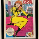 Inhumans Crystal by Jack Kirby 9x12 FRAMED Marvel Comics Vintage Art Print Poste