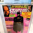 Starlog Magazine #145 Aug 1989 CGC 9.2 - 89 Batman cover, highest on census!