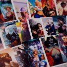 Lot of 20 Stanley Artgerm Lau Poster Art Prints Collection -Marvel, DC+ comics