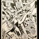 Amazing Spider-Man #102 pg. 24 Gil Kane 11x17 FRAMED Original Art Poster Marvel