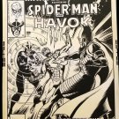 Marvel Team-Up #69 by Dave Cockrum 11x17 FRAMED Original Art Poster Comics