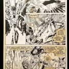 X-Men #7 pg. 23 Rogue Jim Lee 11x17 FRAMED Original Art Poster Marvel Comics