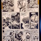 Captain Marvel #32 pg. 27 by Jim Starlin 11x17 FRAMED Original Art Print Comic P