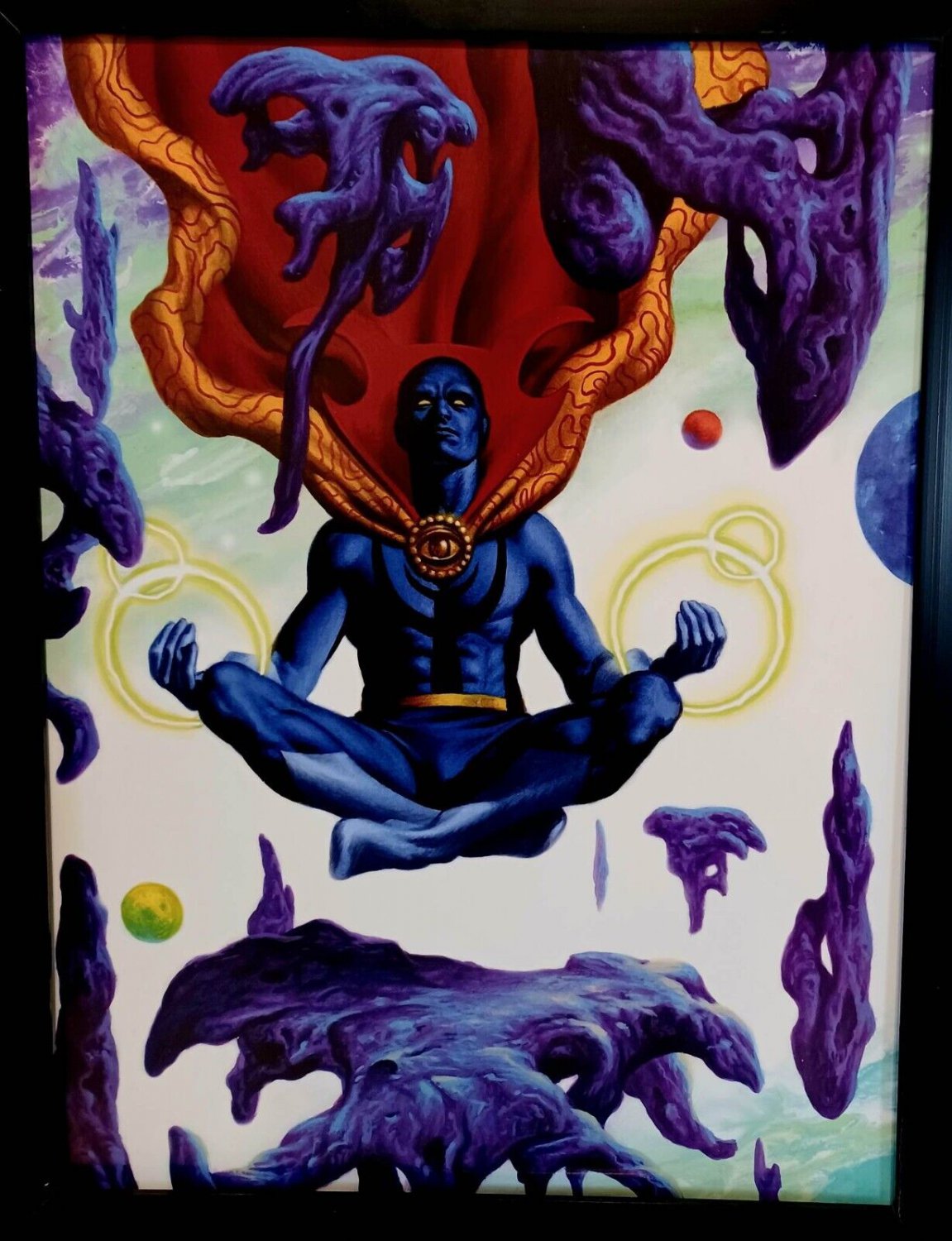 Dr. Strange Marvel Masterpieces by Joe Jusko 9x12 FRAMED Comics Art Print Poster