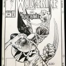 Marvel Comics Presents Wolverine #106 Sam Kieth 11x17 FRAMED Original Art Poster