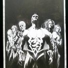 Inhumans #1 by Jae Lee 11x17 FRAMED Original Art Poster Marvel Comics