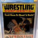 Wrestling Confidential Magazine #6 April 1965 CGC 4.0 - Vintage women's wrestlin