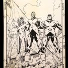 X-Factor #26 by Walter Simonson 11x17 FRAMED Original Art Poster Marvel Comics