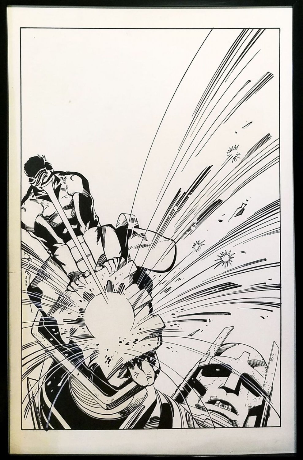 X-Factor #14 by Walt Simonson 11x17 FRAMED Original Art Poster Marvel Comics