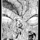 Wolverine & the X-Men #33 Nick Bradshaw 11x17 FRAMED Original Art Poster Marvel