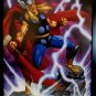 Mighty Thor Marvel Masterpieces by Joe Jusko 9x12 FRAMED Comics Art Print Poster
