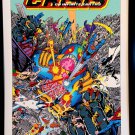 Crisis Infinite Earths #12 George Perez FRAMED 12x16 Art Print DC Comics Poster