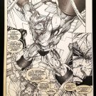 X-Men #7 pg. 1 Wolverine Jim Lee 11x17 FRAMED Original Art Poster Marvel Comics