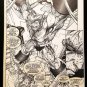 X-Men #7 pg. 1 Wolverine Jim Lee 11x17 FRAMED Original Art Poster Marvel Comics