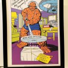Fantastic Four Thing by Jack Kirby 9x12 FRAMED Marvel Comics Vintage Art Print P