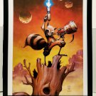 Guardians Rocket Raccoon by Skottie Young 11x14 FRAMED Marvel Comics Art Print P