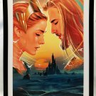 Aquaman & Mera by Joshua Middleton FRAMED 12x16 Art Print Poster DC Comics