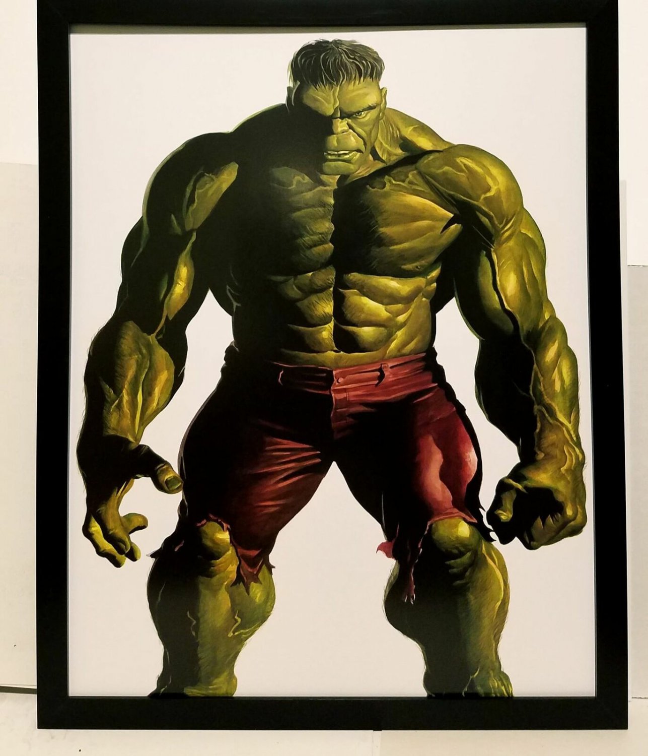 Incredible Immortal Hulk Timeless by Alex Ross FRAMED 11x14 Art Print Marvel Com
