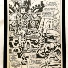 Fantastic Four #82 pg. 8 by Jack Kirby 11x17 FRAMED Original Art Poster Marvel C